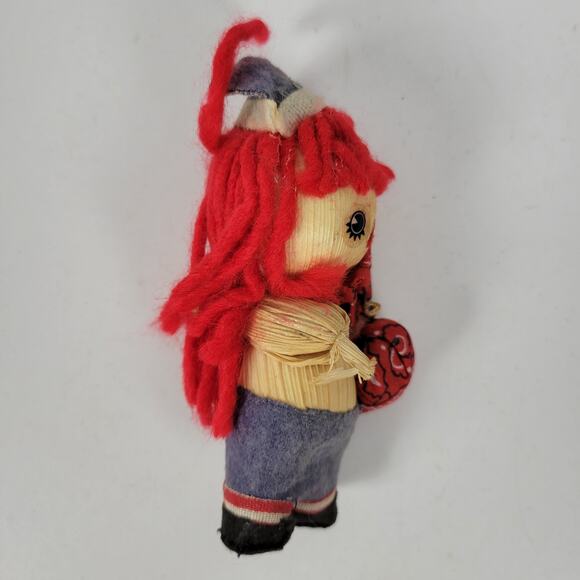 Vintage Raggedy Ann Andy Small Fabric Dolls 4" Christmas Ornaments - Picture 11 of 15